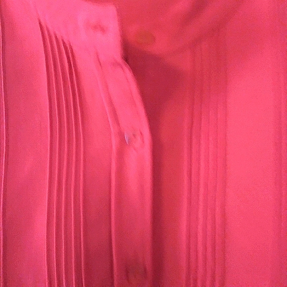 TravelSmith Pintucked Mandarin Collar Tunic, Size Small - Picture 13 of 13